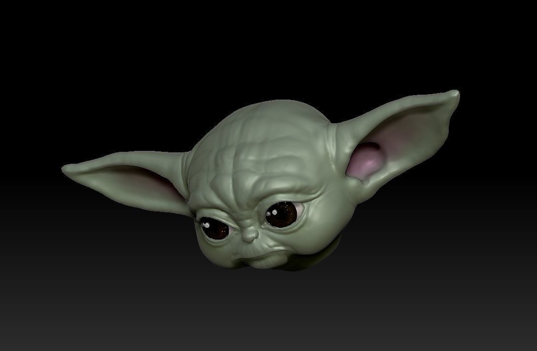 Master Yoda 3D print model_9