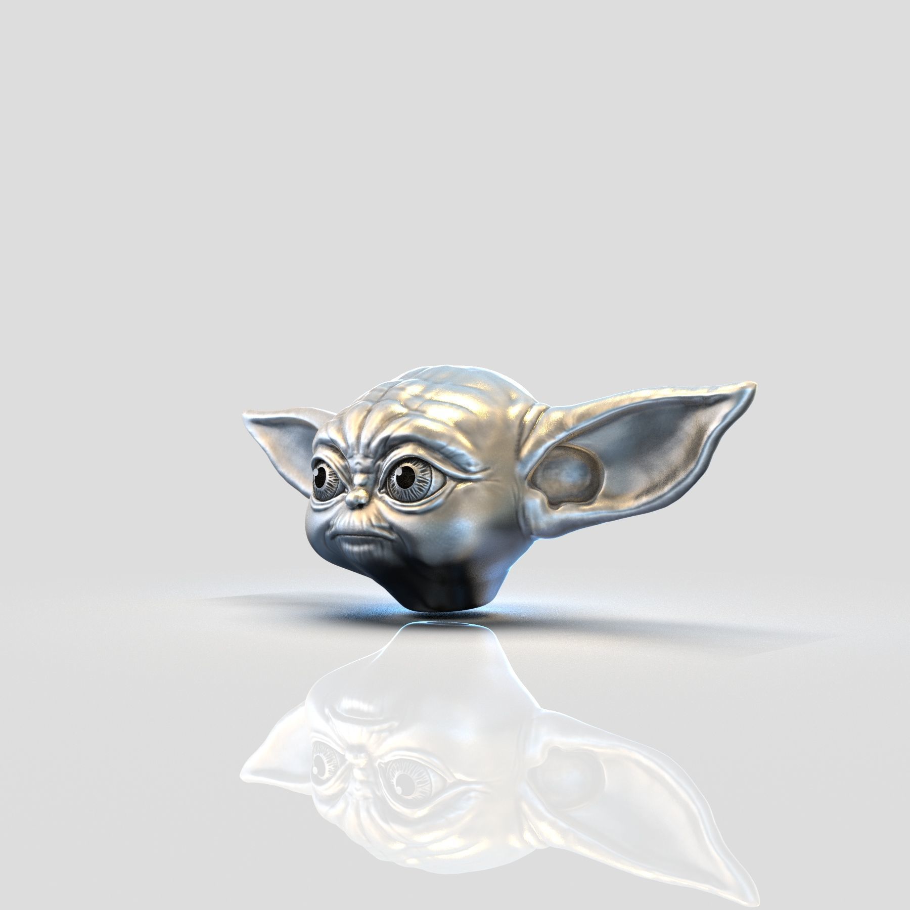 Master Yoda 3D print model_2