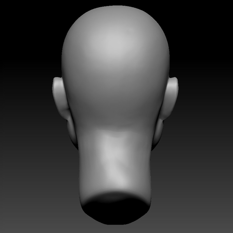 ANGELINA JOLIE HEAD SCULPTURE 3D PRINT MODEL 3D print model_3