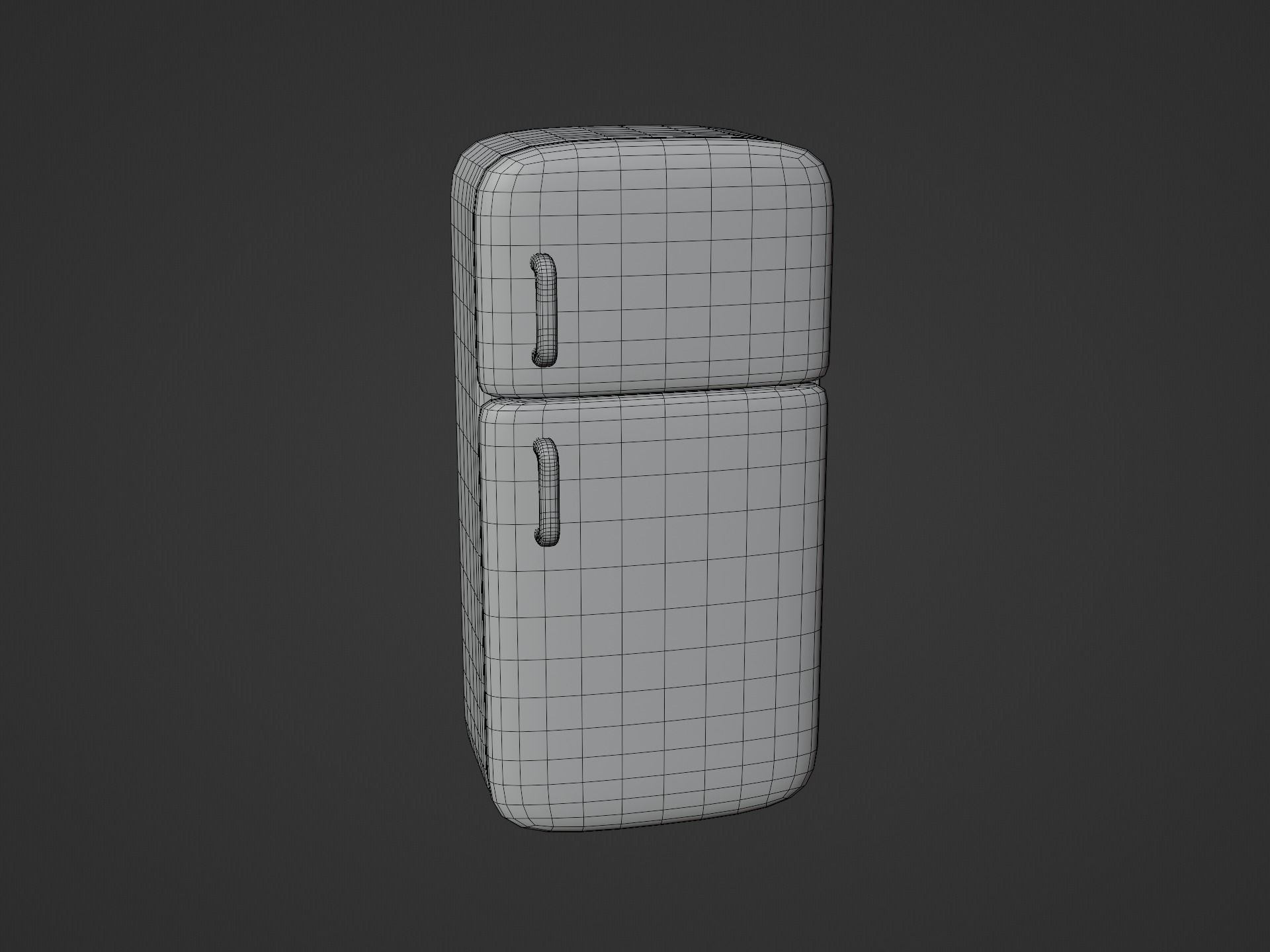 Cartoon Style Kitchen Appliances 3D model_13