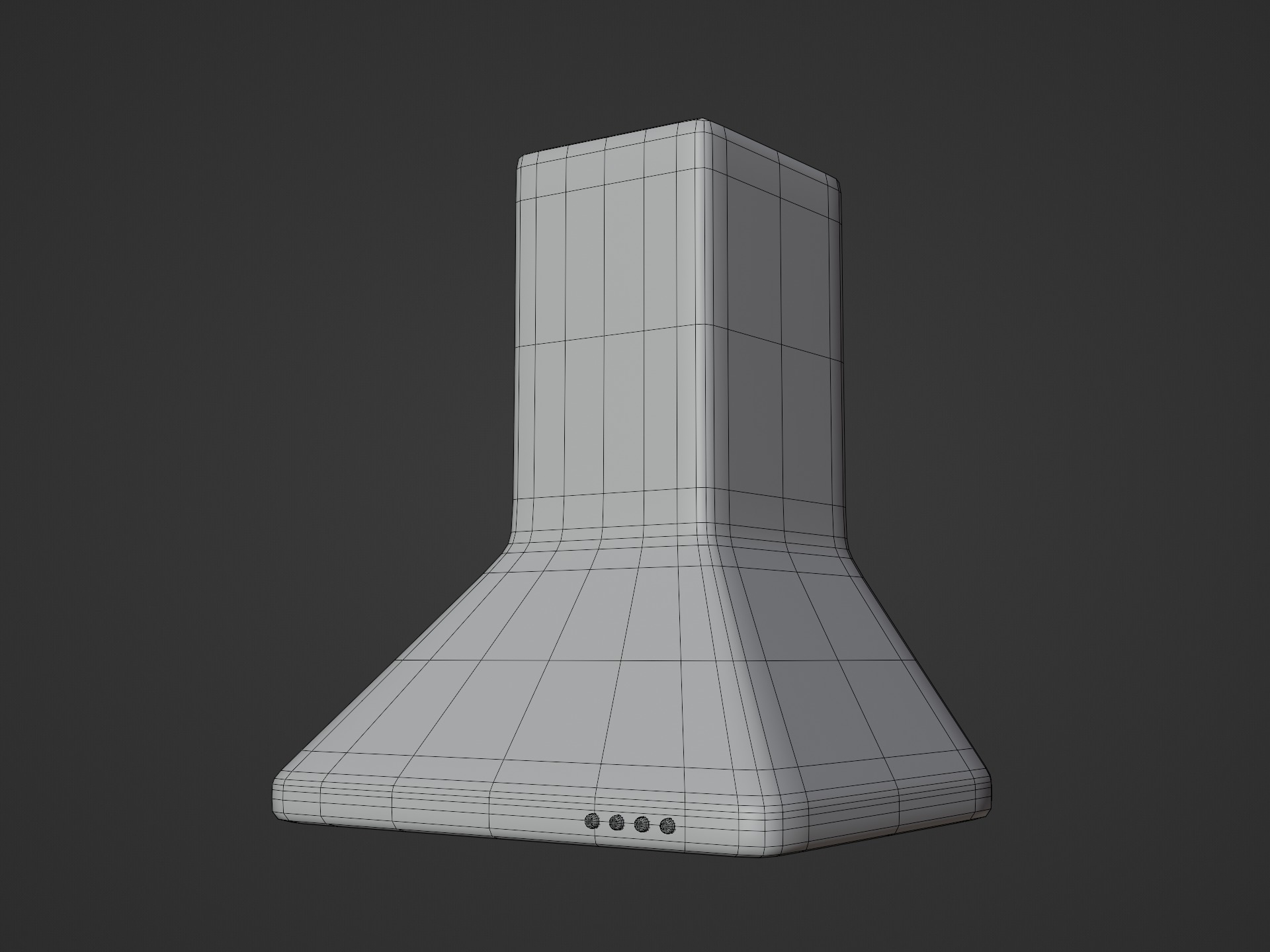 Cartoon Style Kitchen Appliances 3D model_15