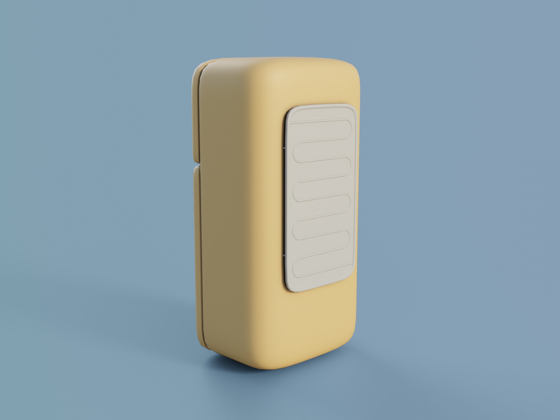 Cartoon Style Kitchen Appliances 3D model_6