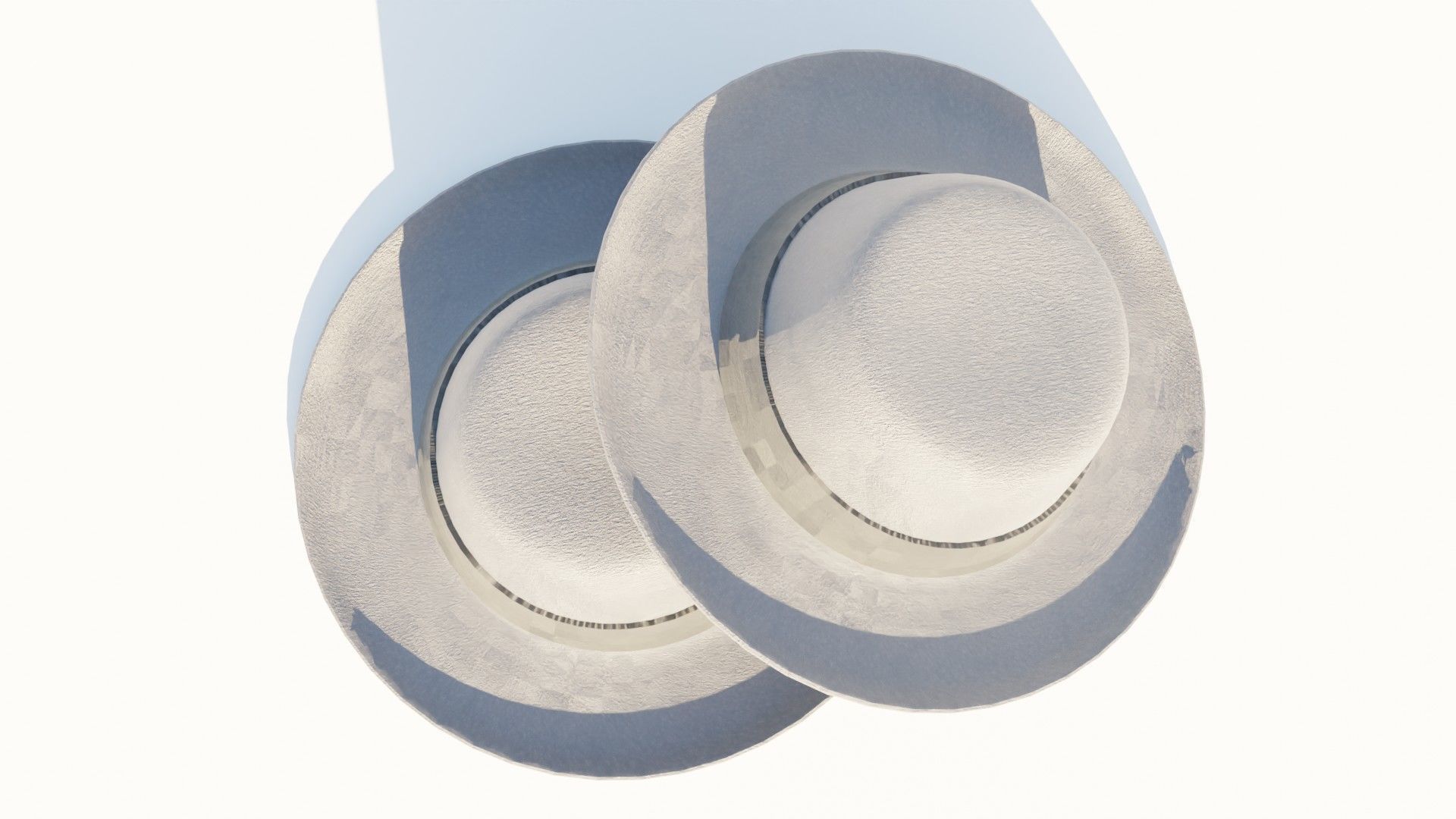 Fedora Hat 3D model_2