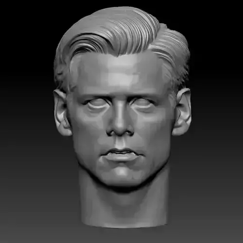 JIM CARREY THE TRUMAN SHOW HEAD SCULPTURE 3D PRINT MODEL 3D print model