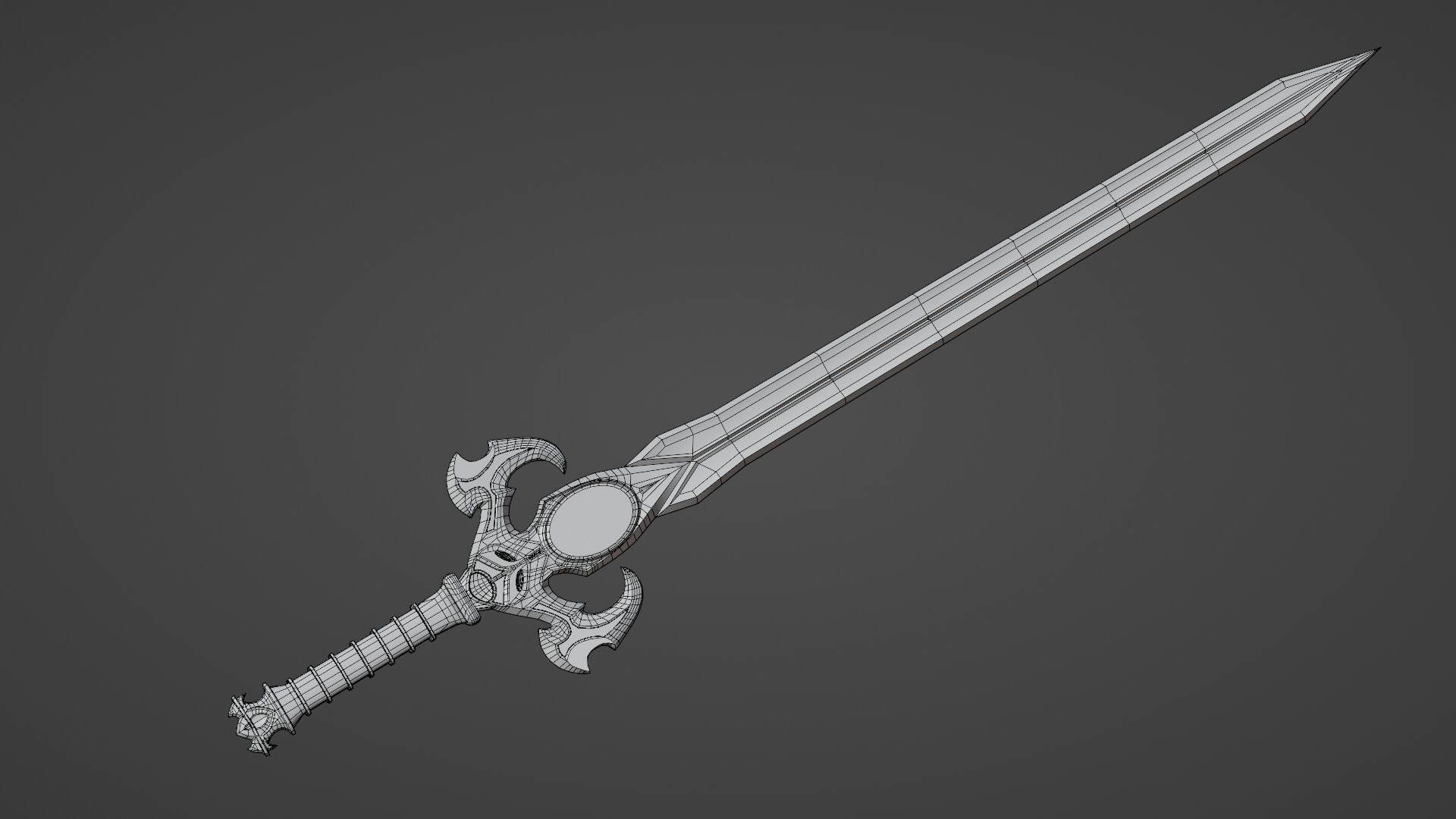 The sword of the king 3D model_2