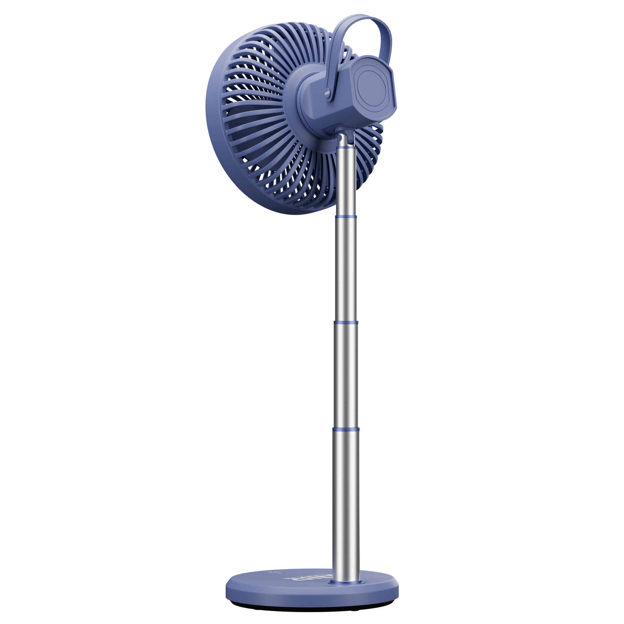 Mini Charger Fan 3D model_4