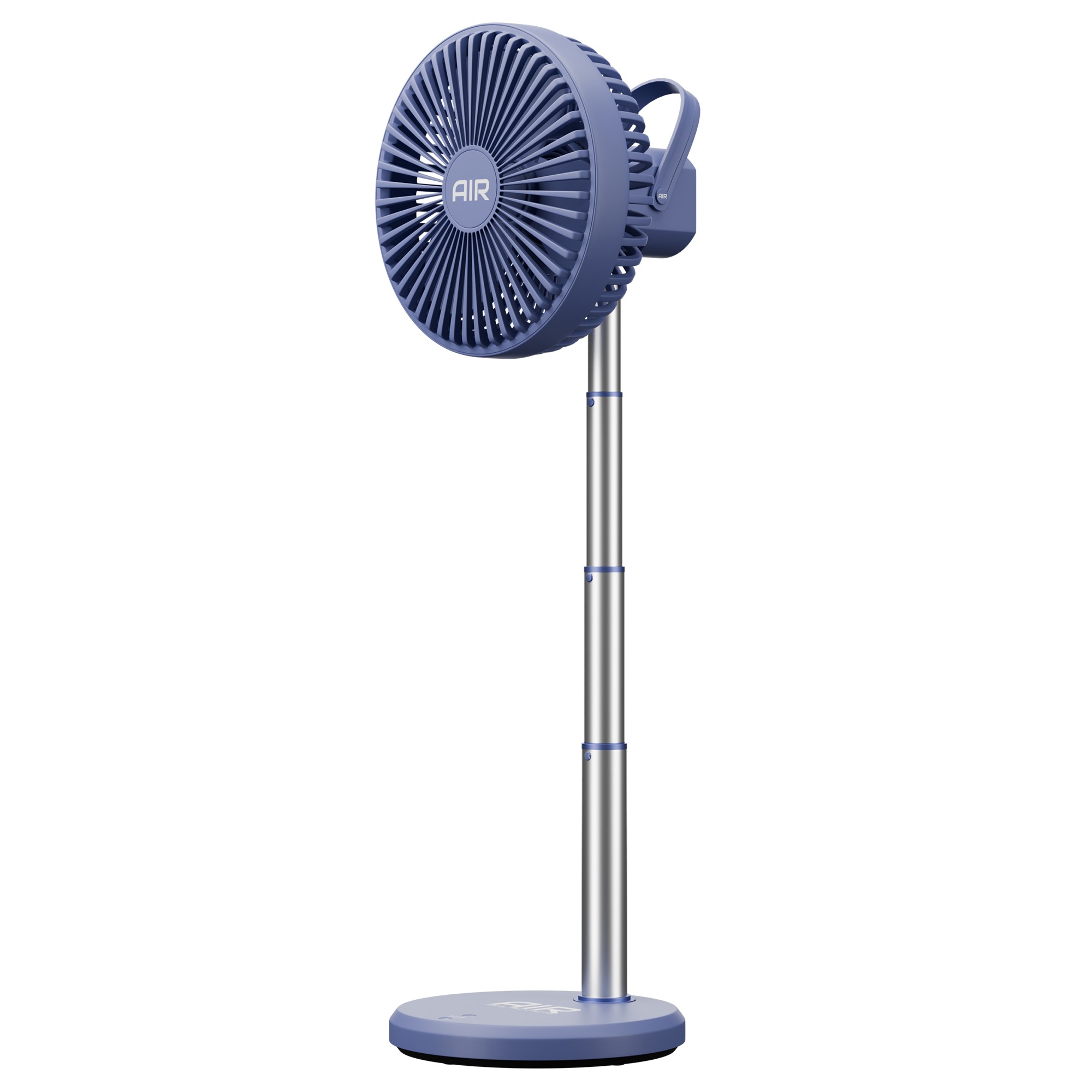 Mini Charger Fan 3D model_5