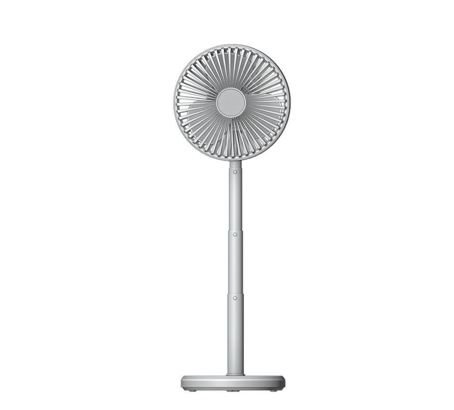 Mini Charger Fan 3D model_23