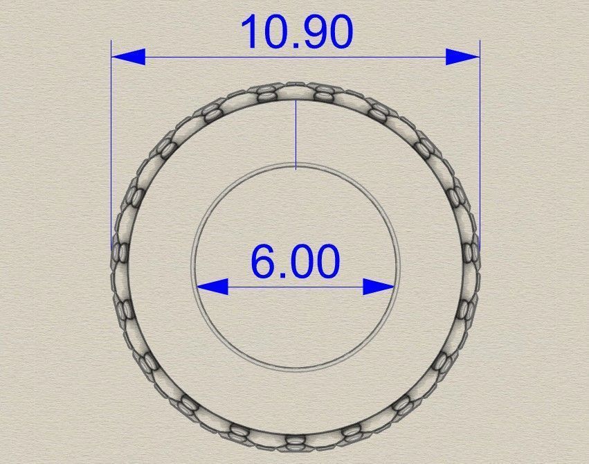 Charm  3D print model_2