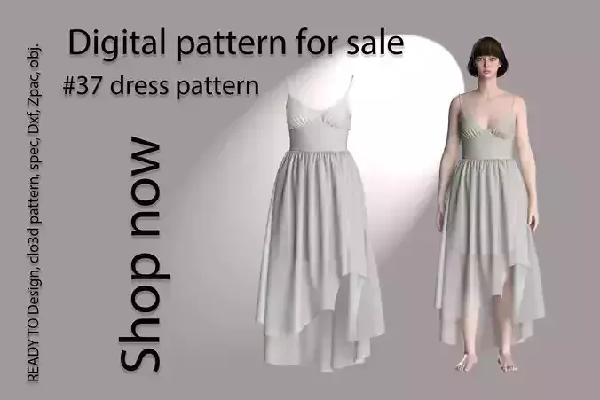 37 dress pattern for women