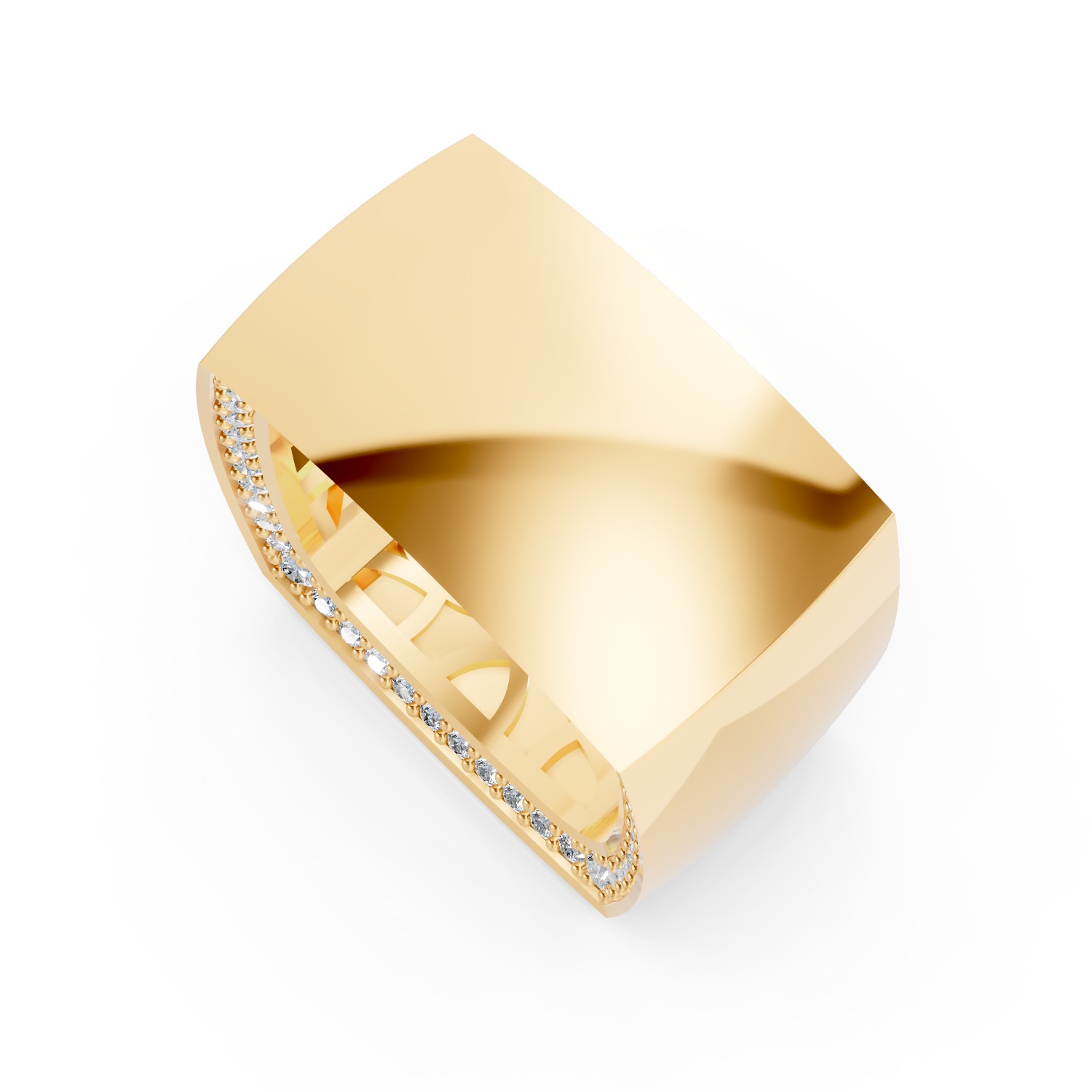 Vhernier Cube Ring  3D print model_2