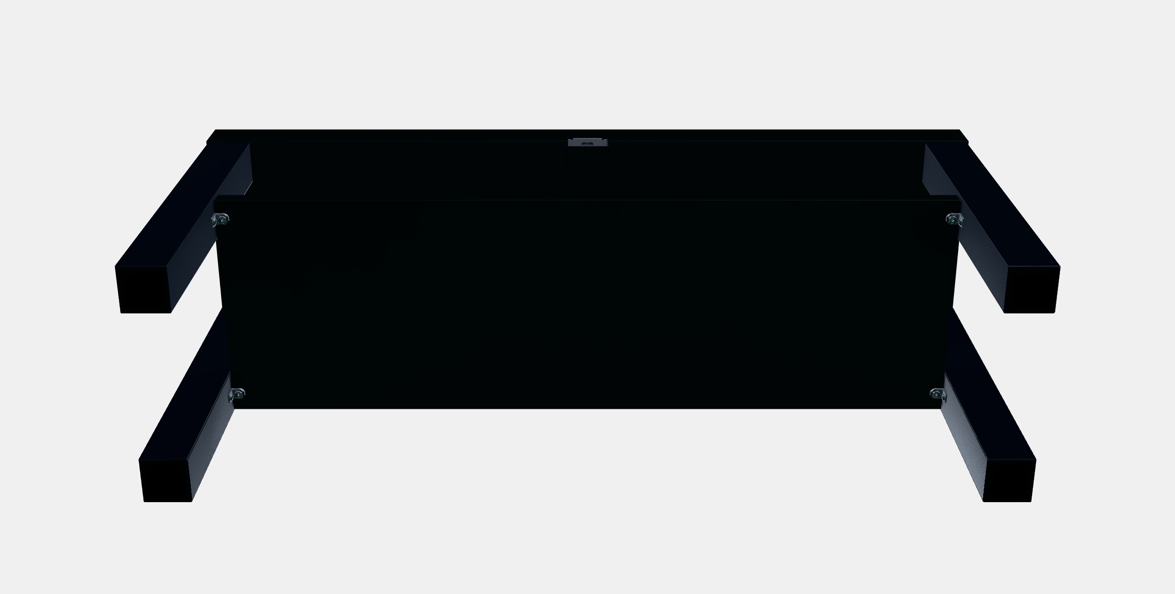 LACK Tv bench 2 Low-poly 3D model_8