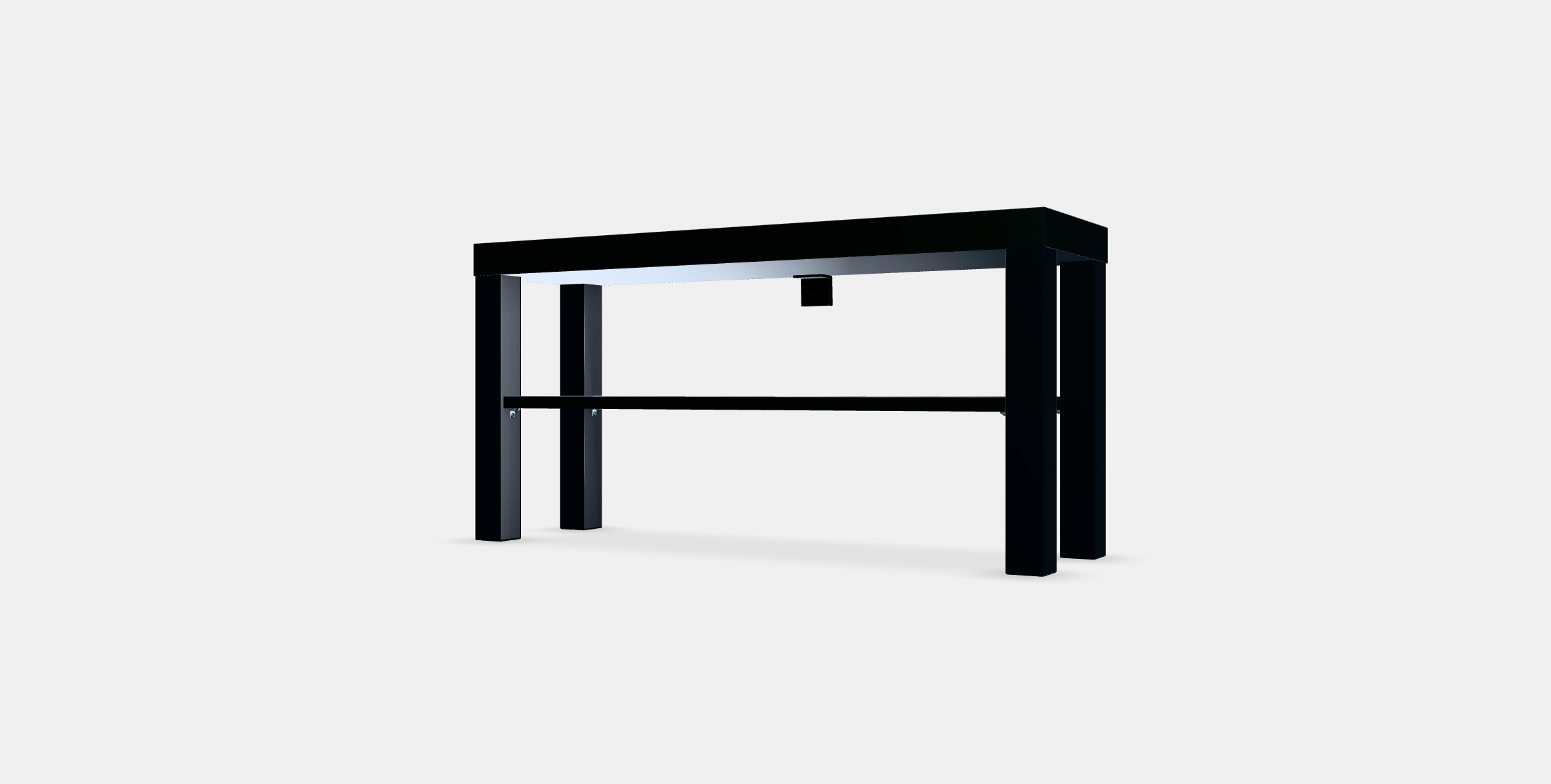 LACK Tv bench 2 Low-poly 3D model_12