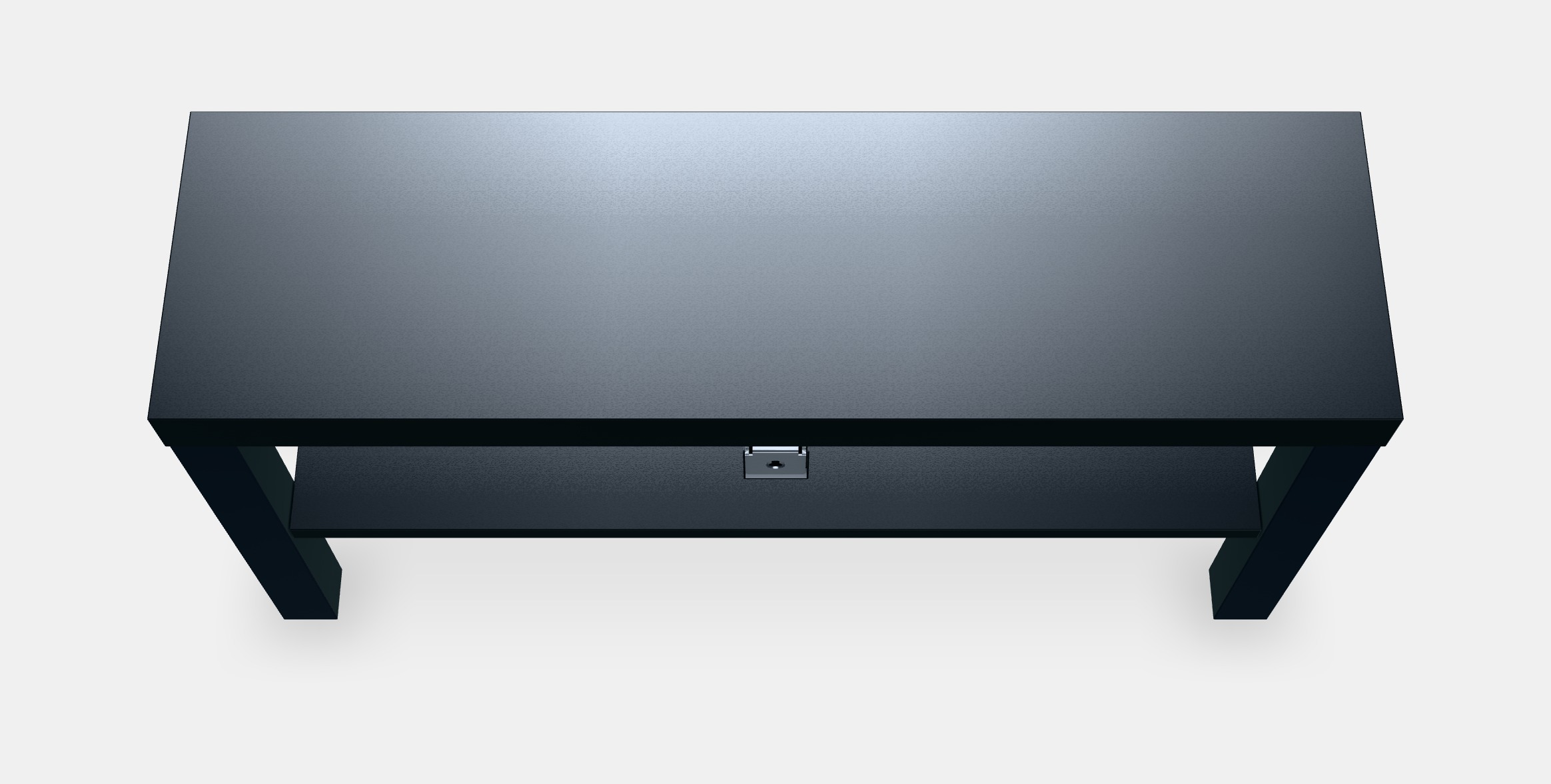 LACK Tv bench 2 Low-poly 3D model_2