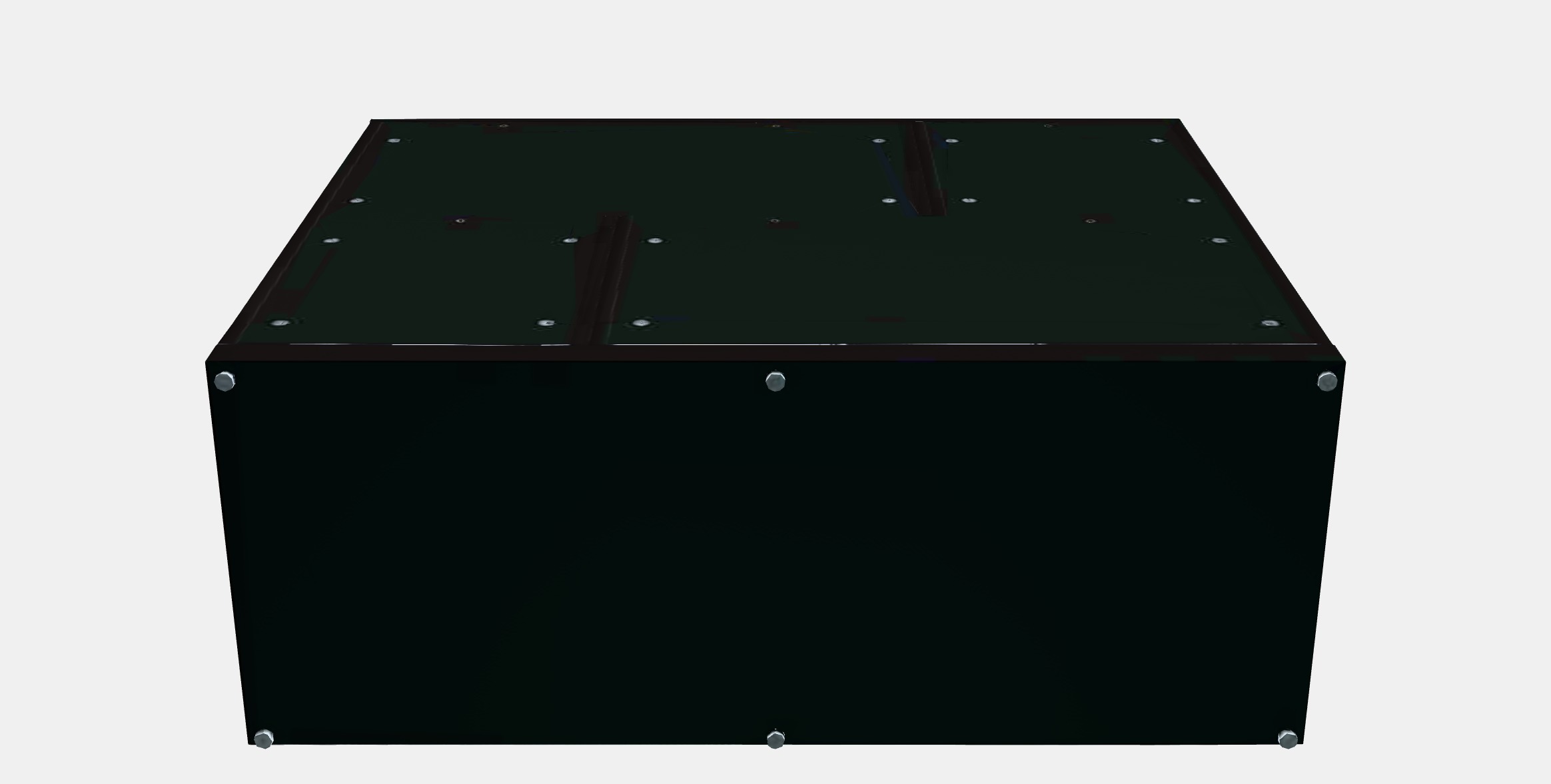 NORDLI Dresser with 8 drawers Low-poly 3D model_9