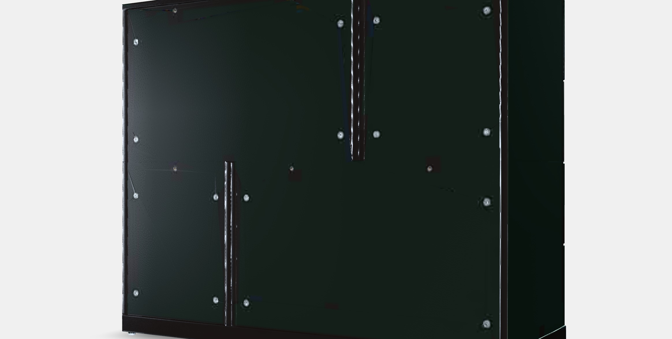 NORDLI Dresser with 8 drawers Low-poly 3D model_10