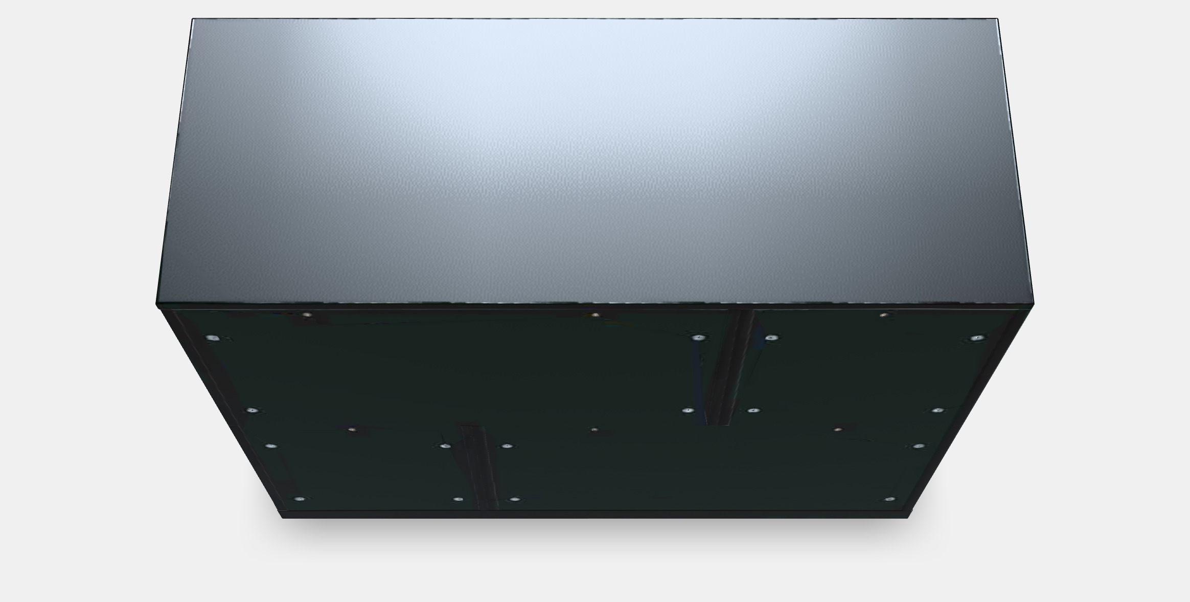 NORDLI Dresser with 8 drawers Low-poly 3D model_8