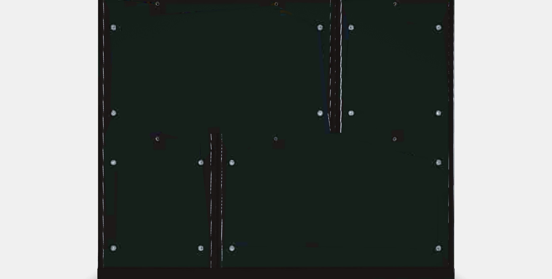 NORDLI Dresser with 8 drawers Low-poly 3D model_15