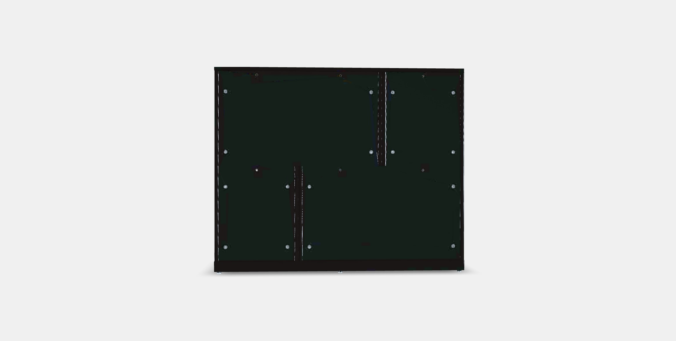 NORDLI Dresser with 8 drawers Low-poly 3D model_14