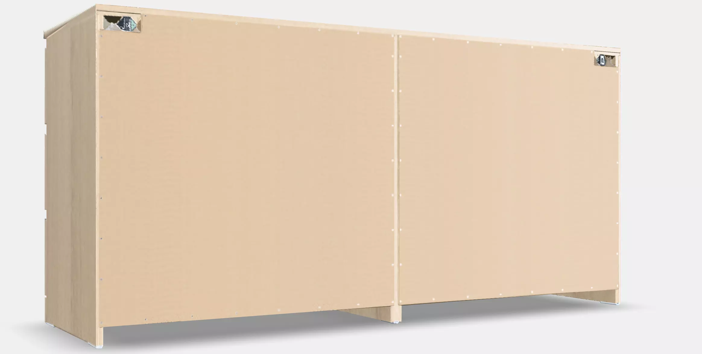 MALM Chest of drawers with 6 drawers 1 Low-poly 3D model_0