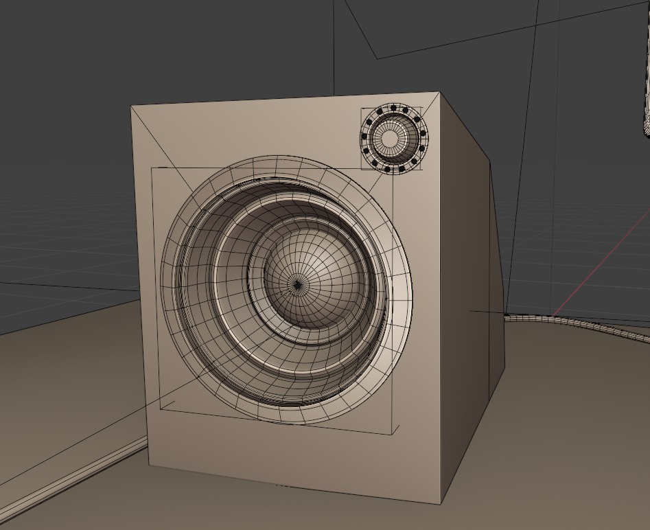 pc-setup 3D-model Low-poly 3D model_20