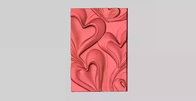 Heart Sculpture 3D print model