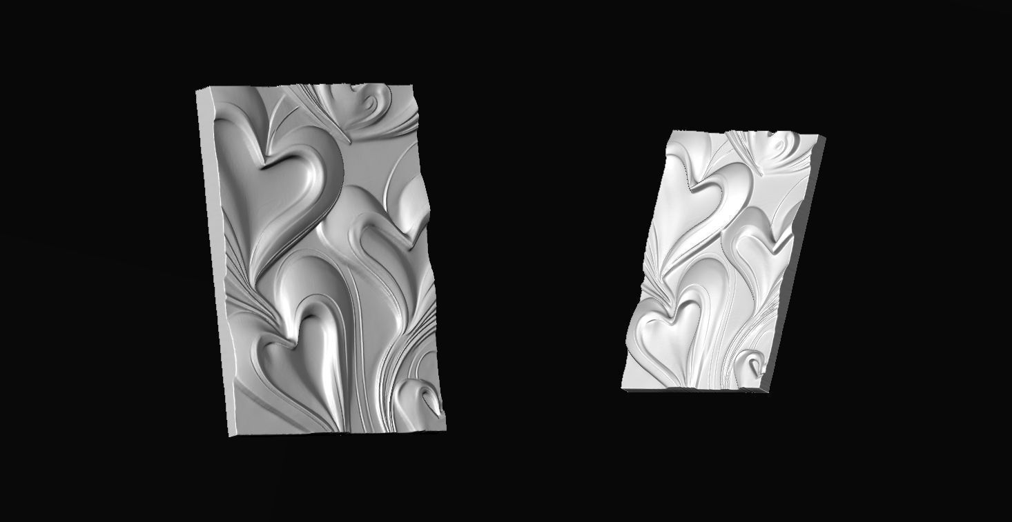 Heart Sculpture 3D print model_2