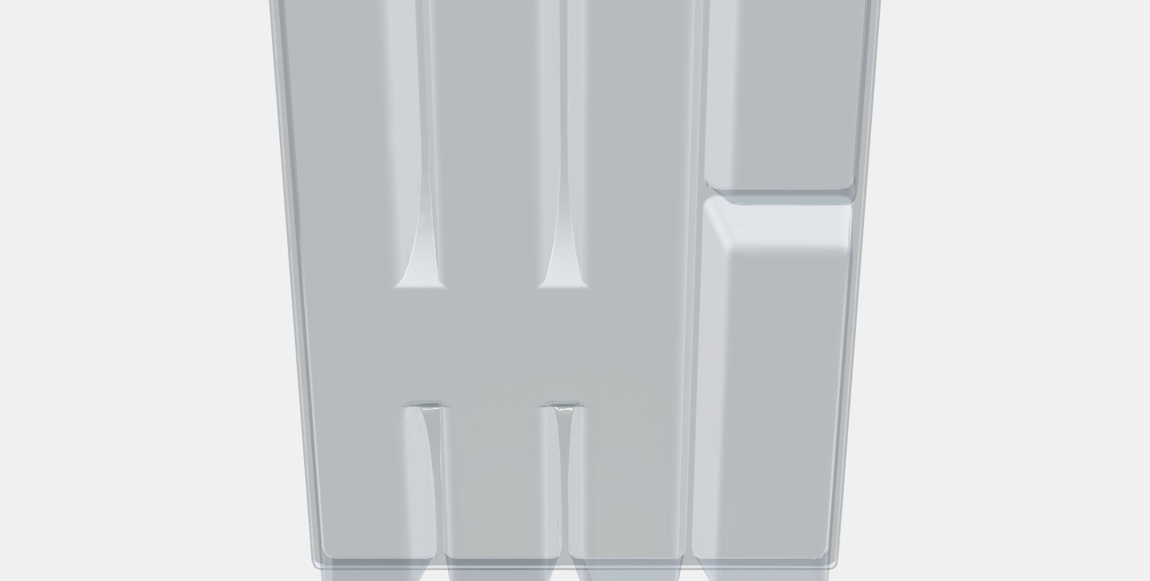 SMACKER cutlery drawer Low-poly 3D model_8