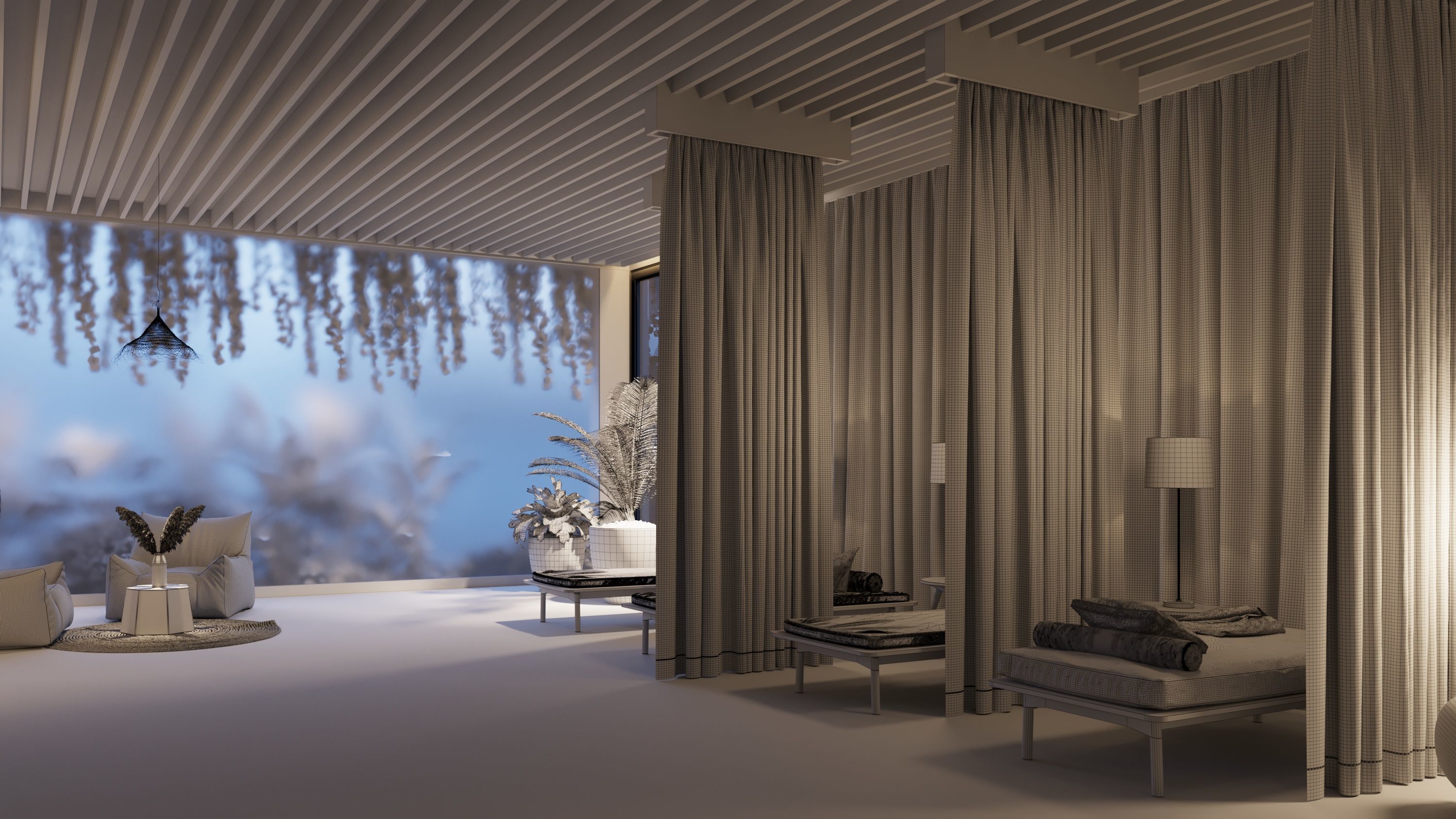 massage parlor 3d model 3D model_5