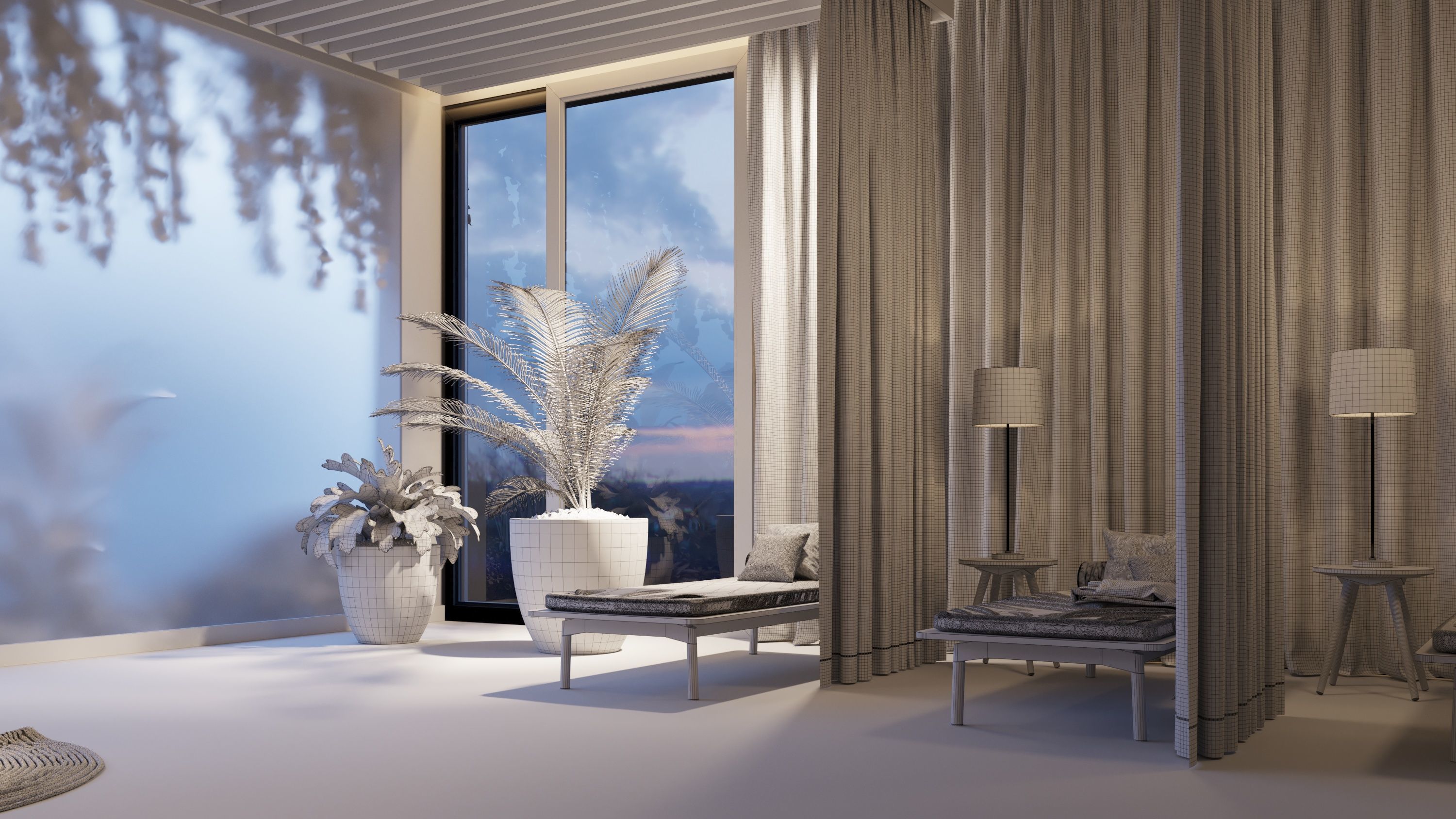 massage parlor 3d model 3D model_7