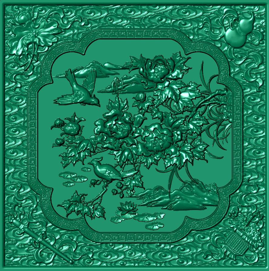 Nature and Music Collection - P4 3D print model_2