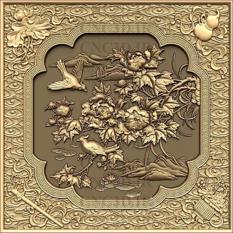 Nature and Music Collection - P4 3D print model_0