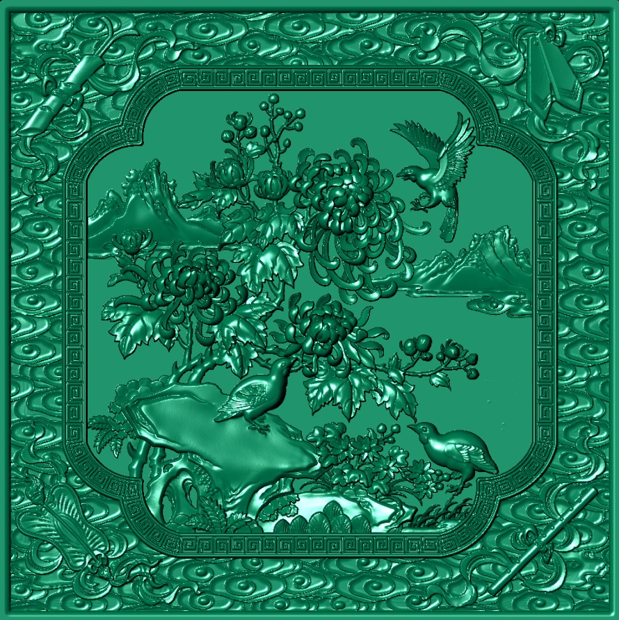 Nature and Music Collection - P4 3D print model_6