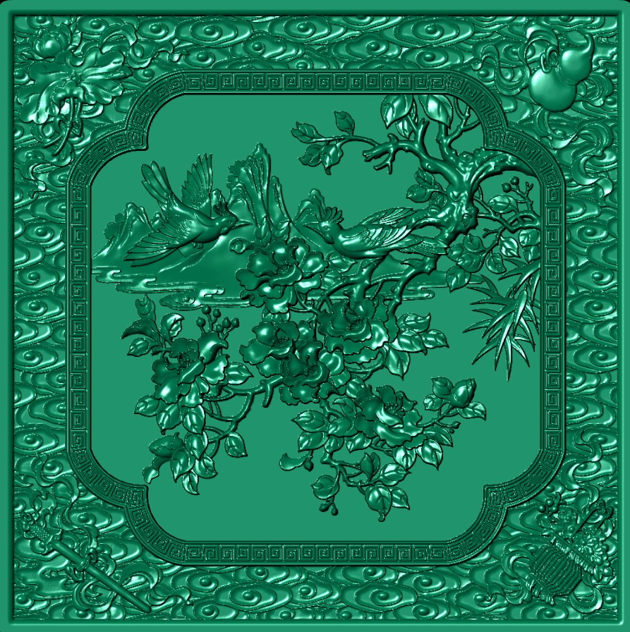 Nature and Music Collection - P4 3D print model_8