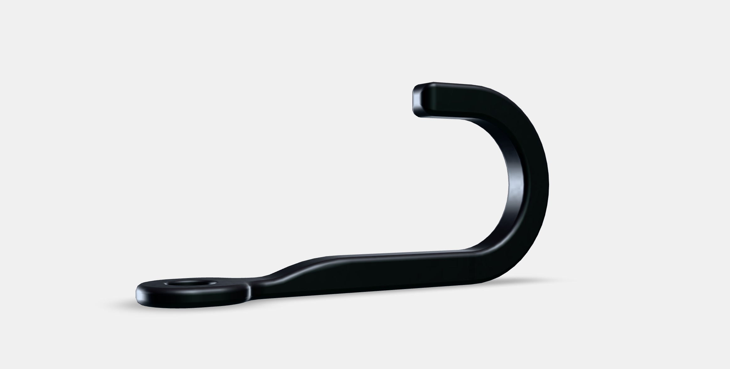 HOGAFFEL Wall hook Low-poly 3D model_9