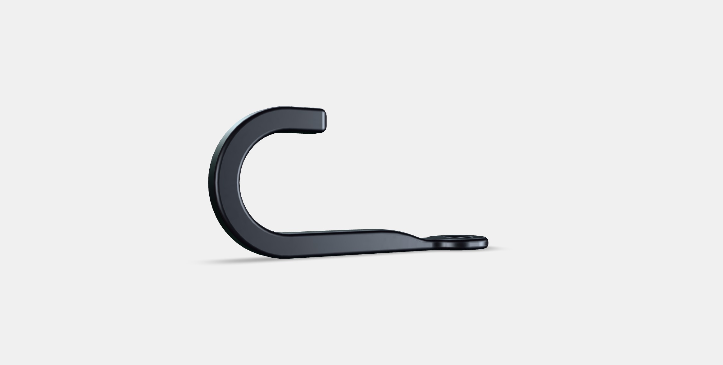 HOGAFFEL Wall hook Low-poly 3D model_16
