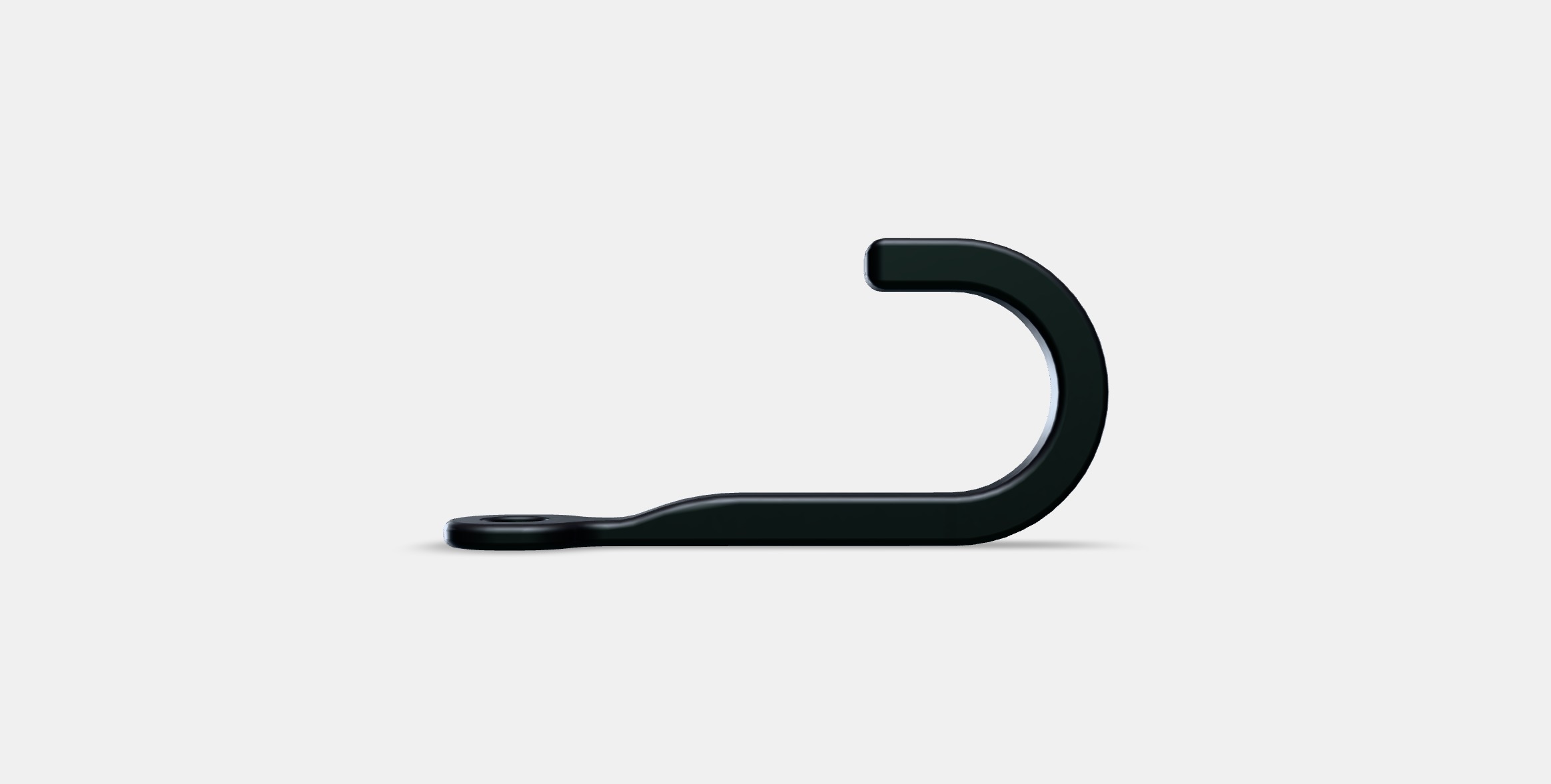 HOGAFFEL Wall hook Low-poly 3D model_10