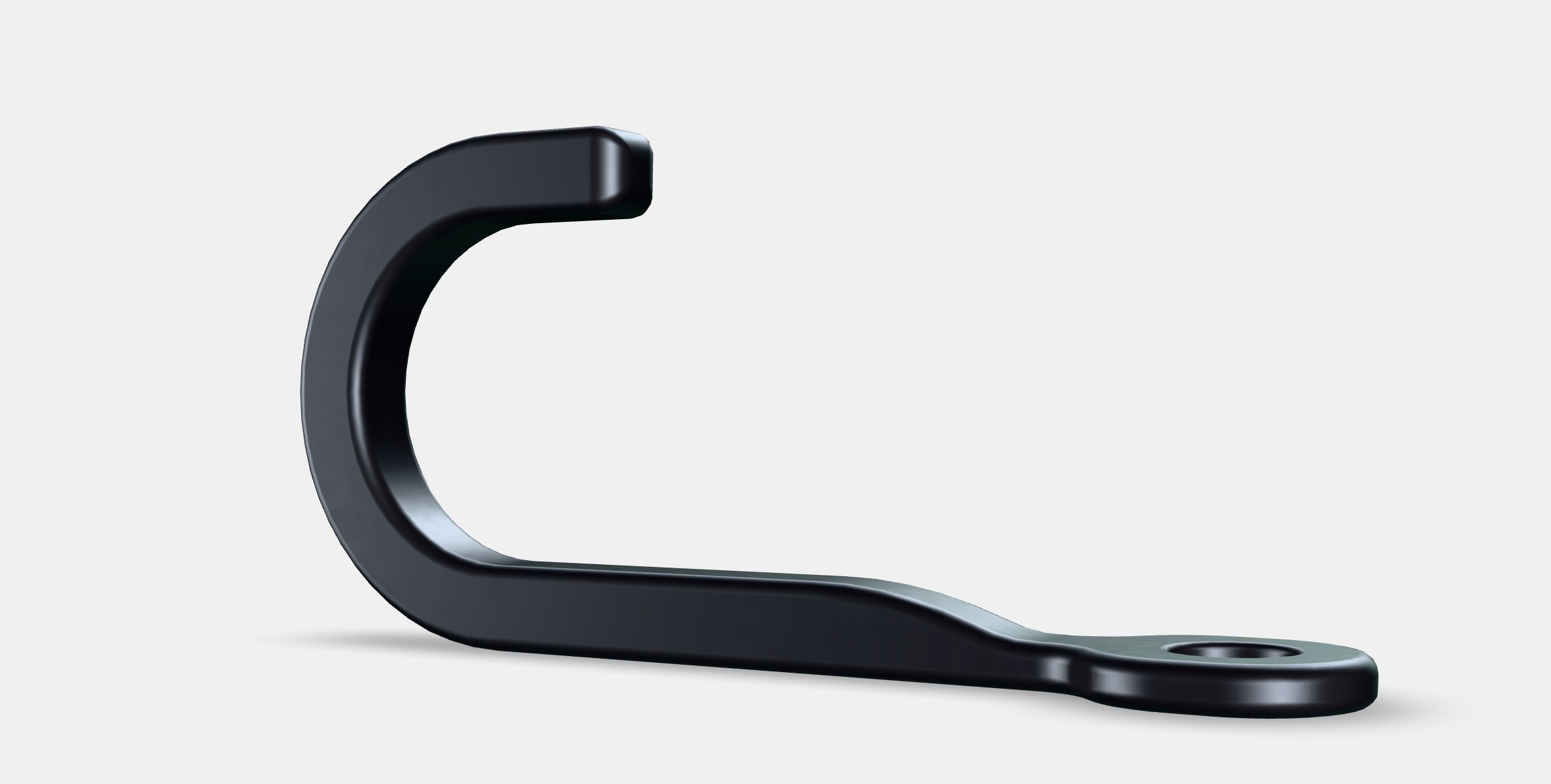 HOGAFFEL Wall hook Low-poly 3D model_6