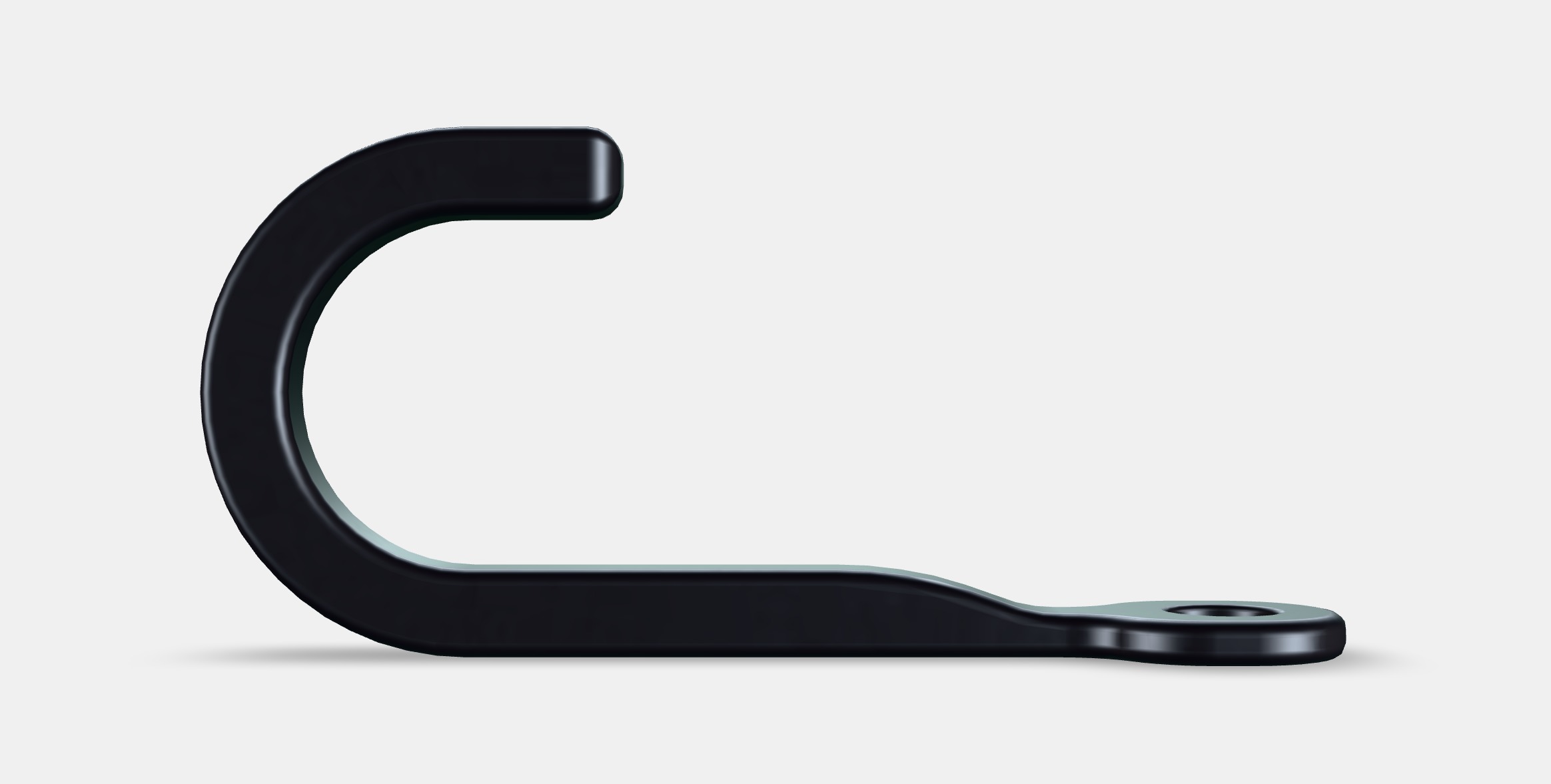 HOGAFFEL Wall hook Low-poly 3D model_15