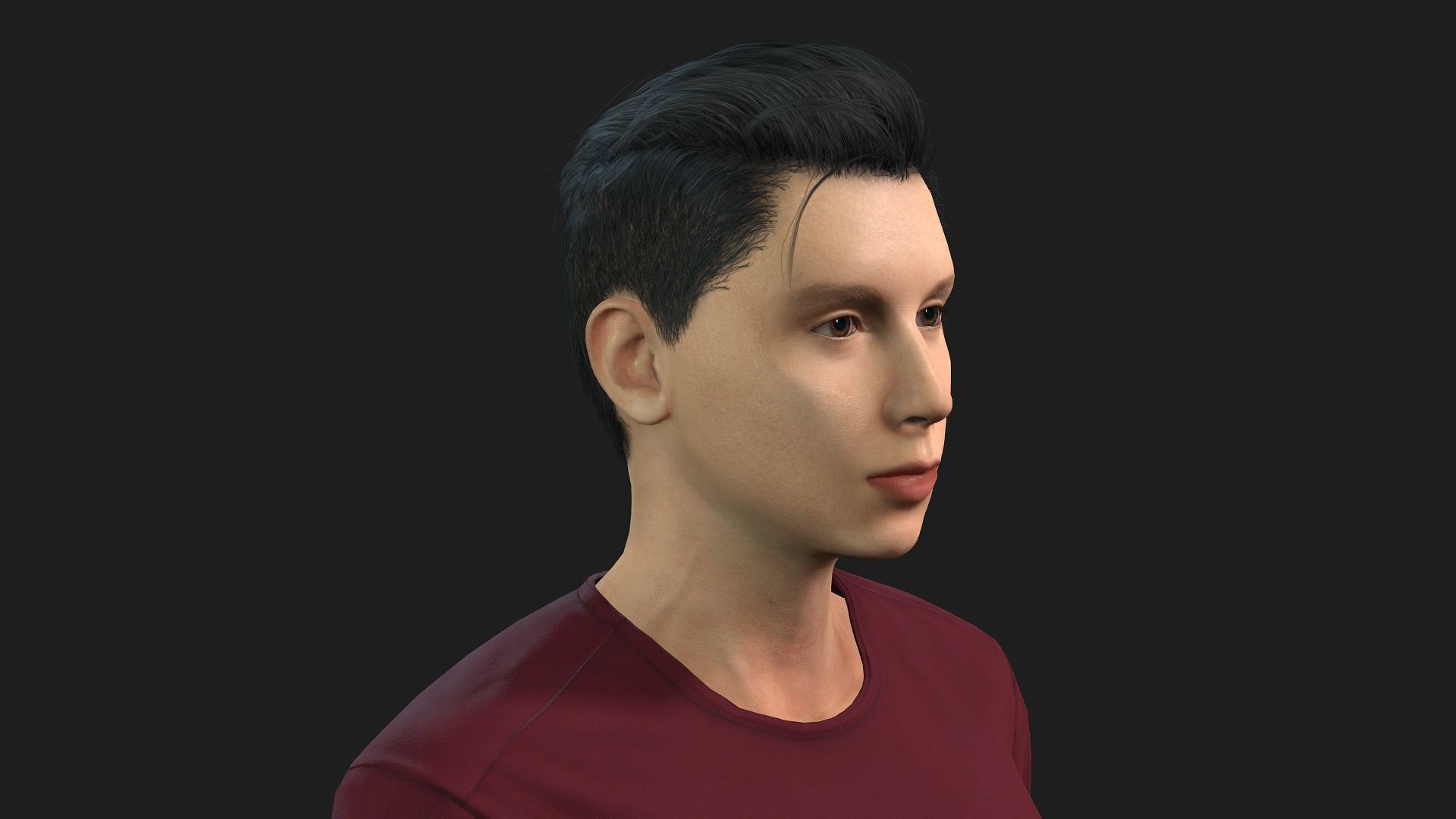 Fully Rigged Male 3D Model Animation and Game-Ready 3D model_5