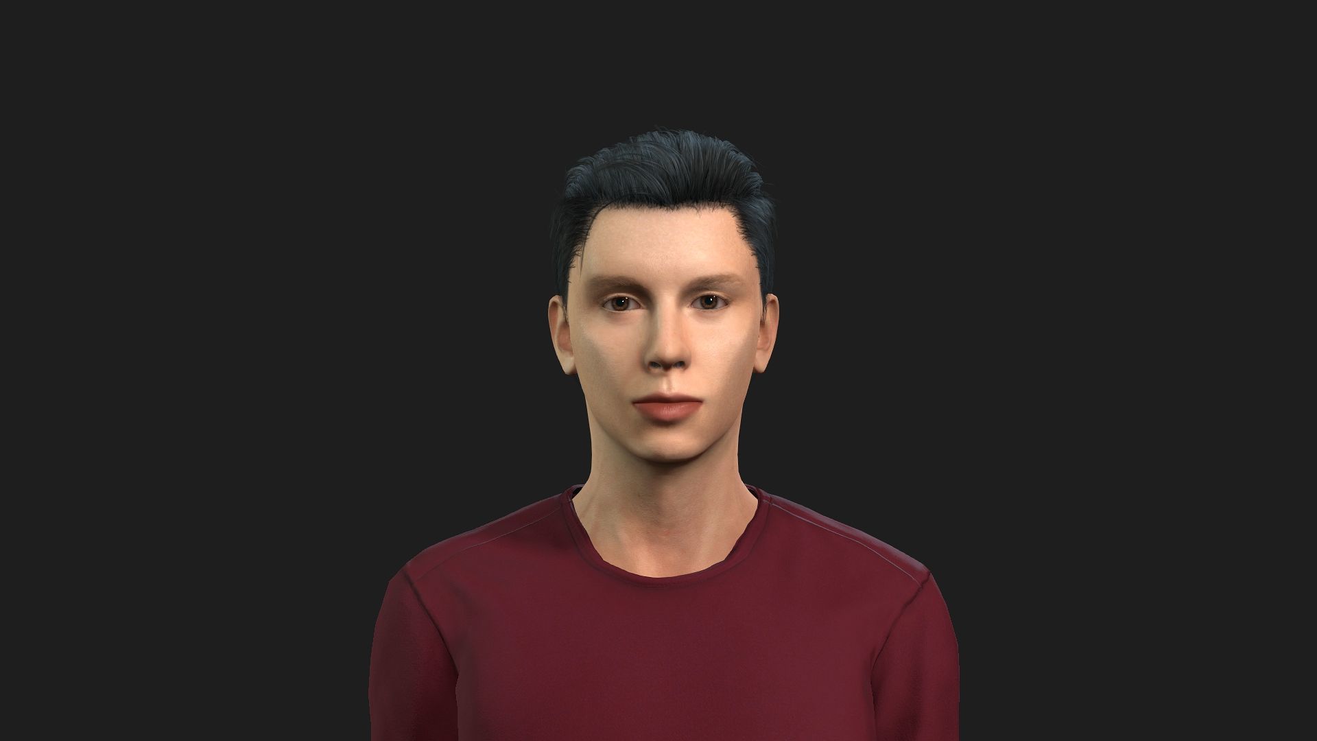 Fully Rigged Male 3D Model Animation and Game-Ready 3D model_2