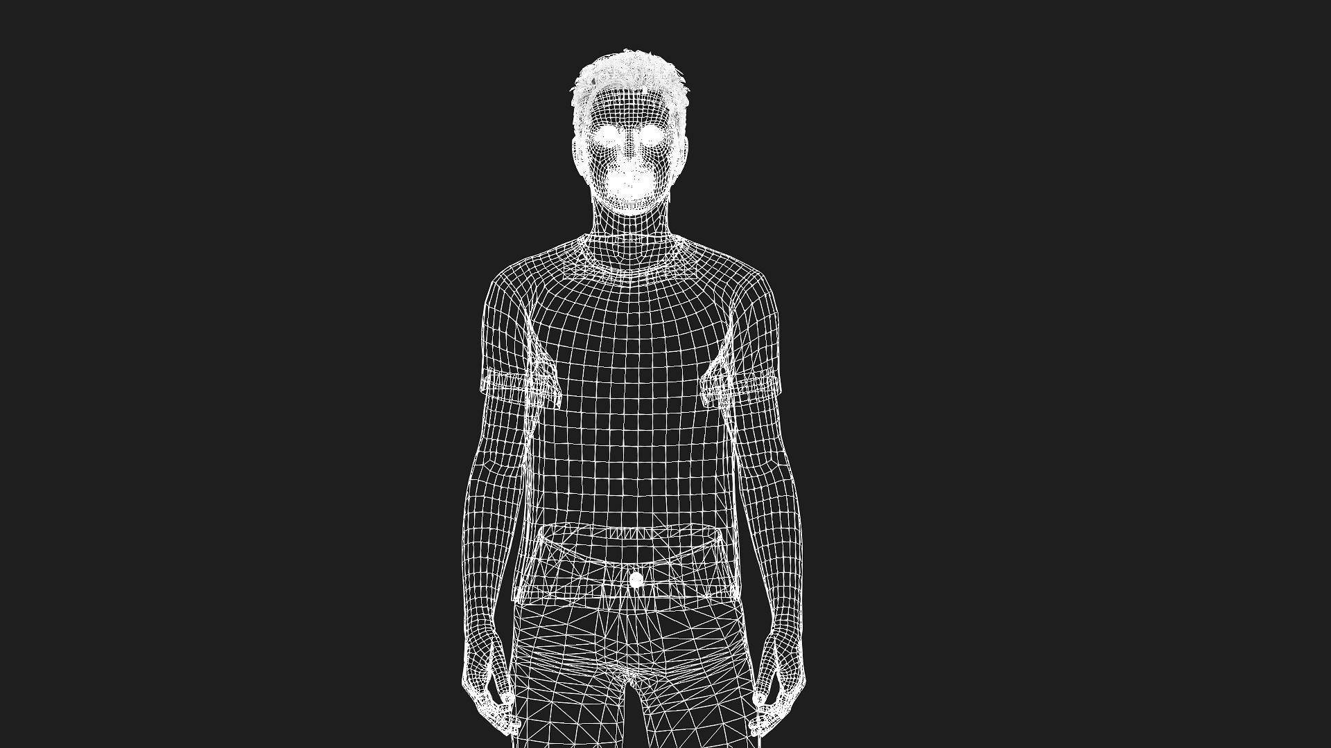 Fully Rigged Male 3D Model Animation and Game-Ready 3D model_21