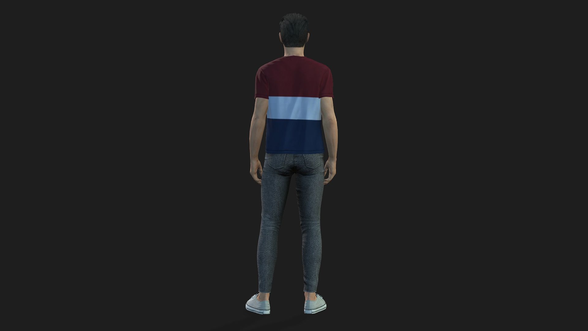 Fully Rigged Male 3D Model Animation and Game-Ready 3D model_11