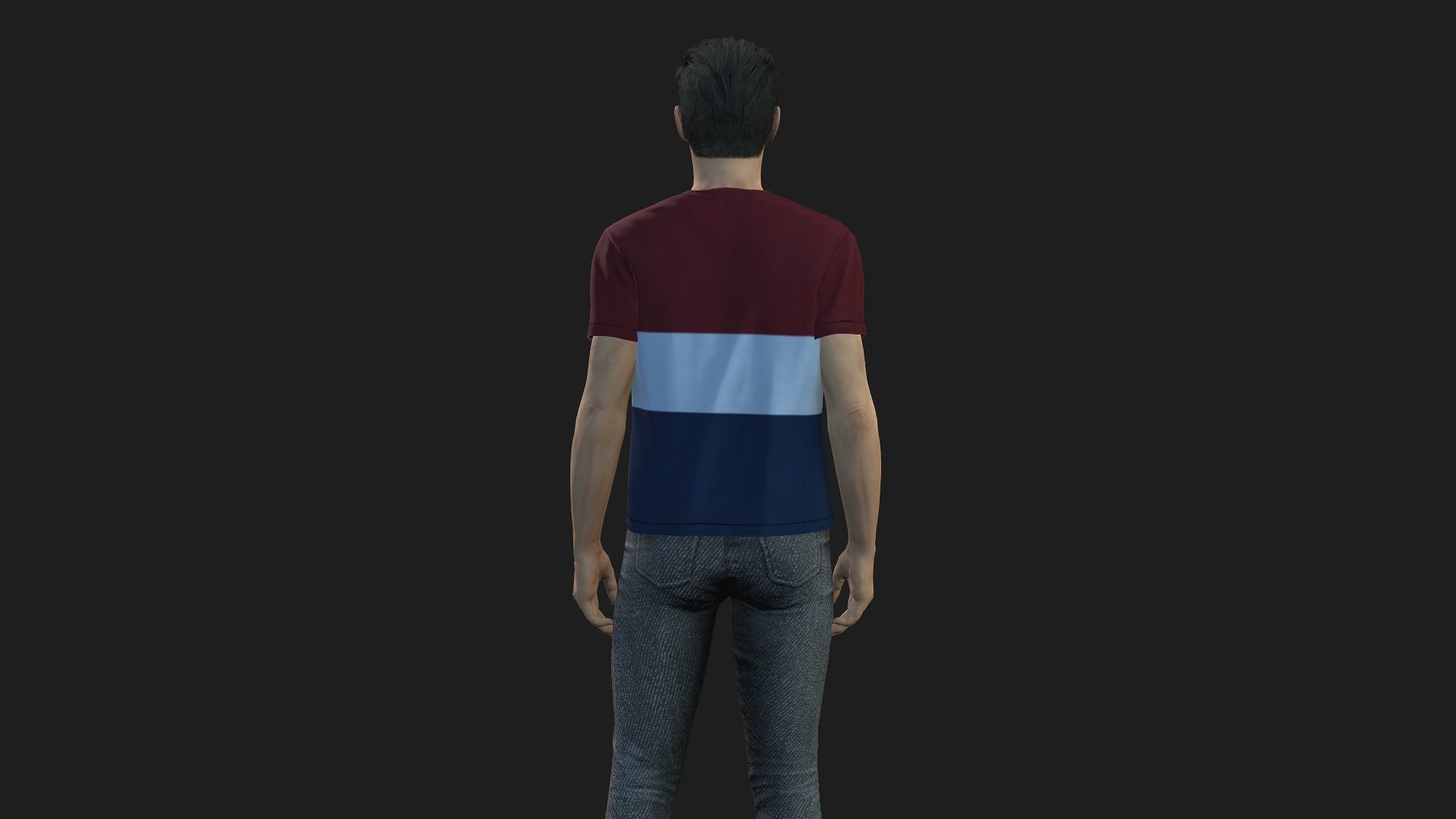 Fully Rigged Male 3D Model Animation and Game-Ready 3D model_13