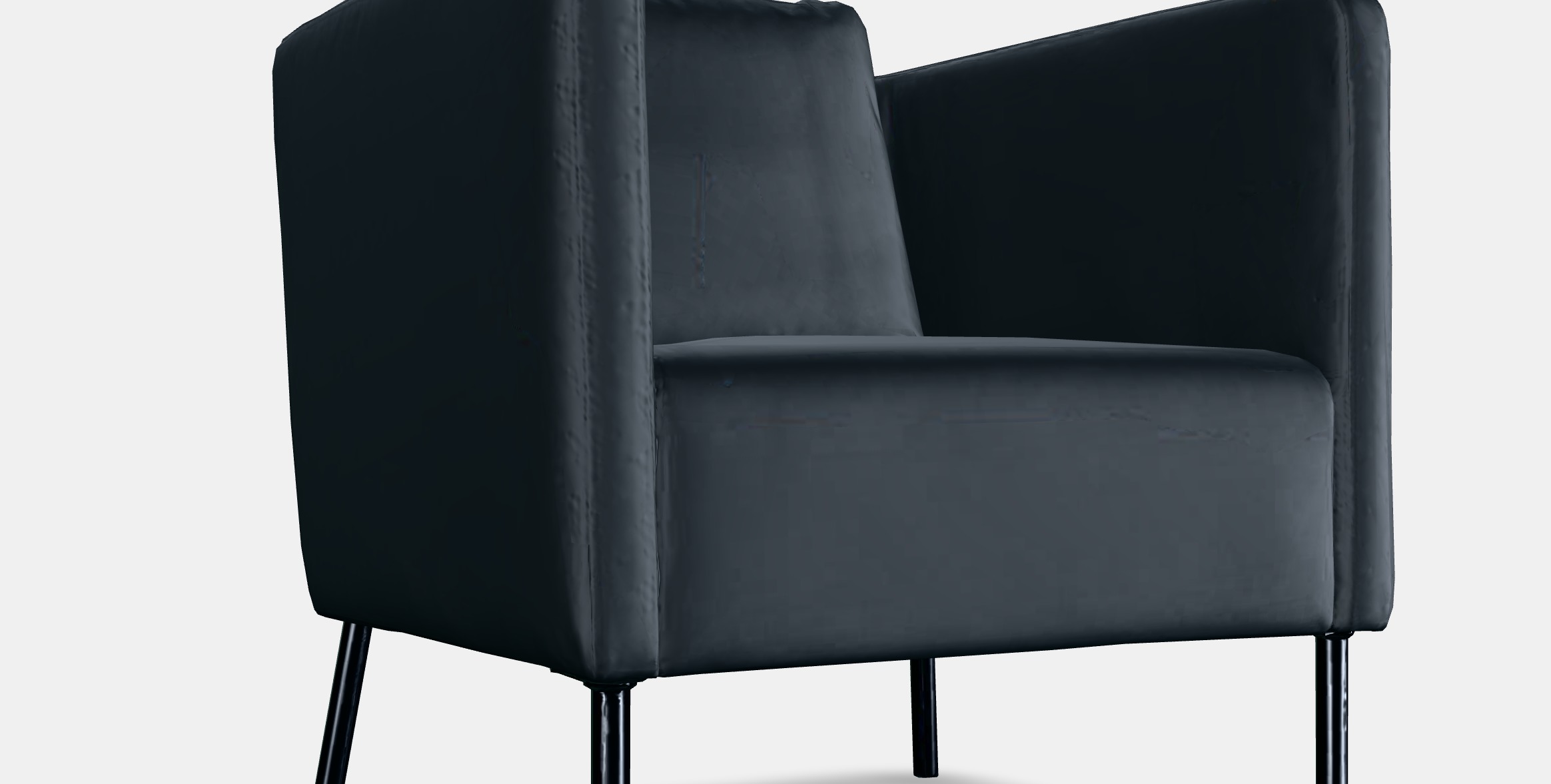 EKERO Armchair 4 Low-poly 3D model_6