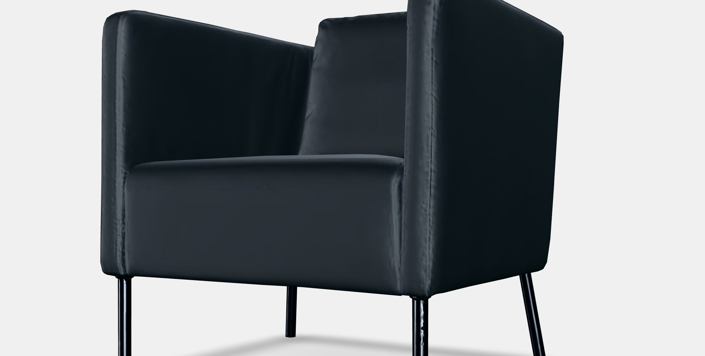 EKERO Armchair 4 Low-poly 3D model_5