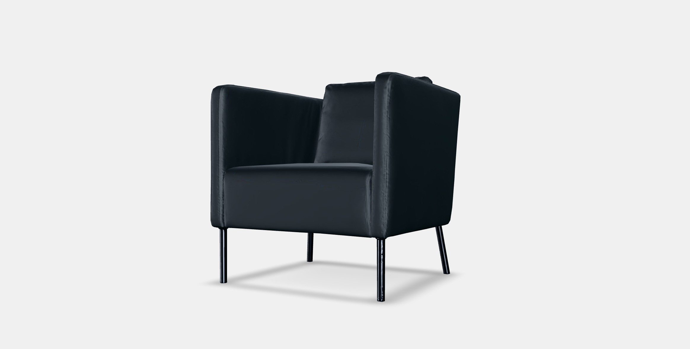 EKERO Armchair 4 Low-poly 3D model_3