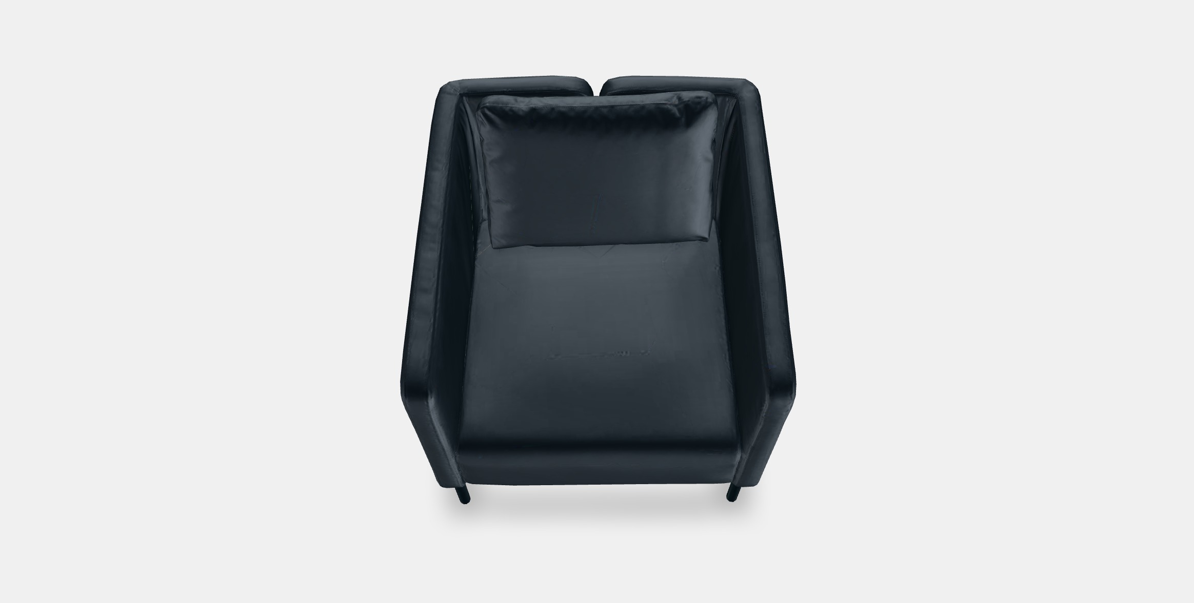 EKERO Armchair 4 Low-poly 3D model_4