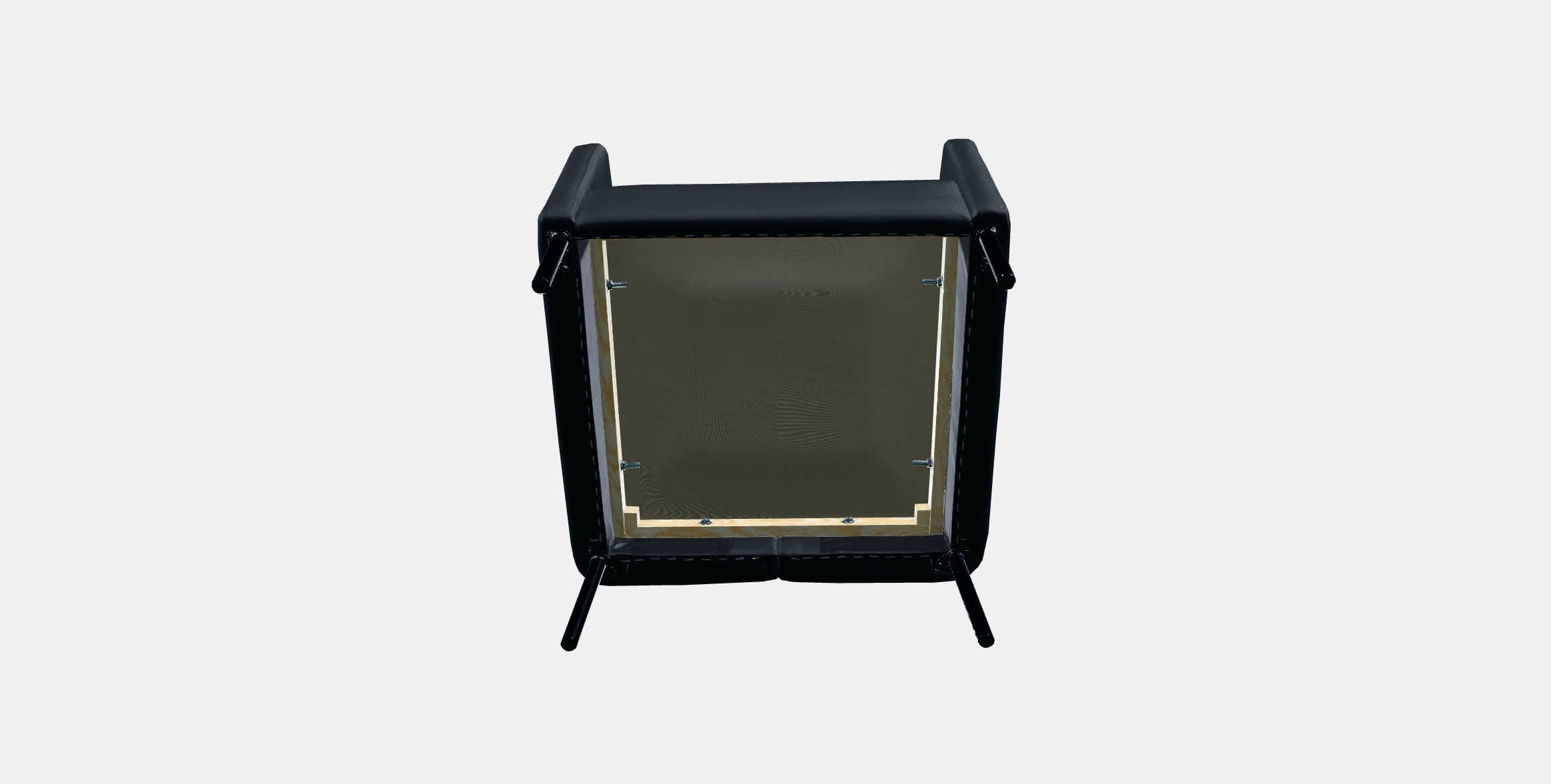 EKERO Armchair 4 Low-poly 3D model_8