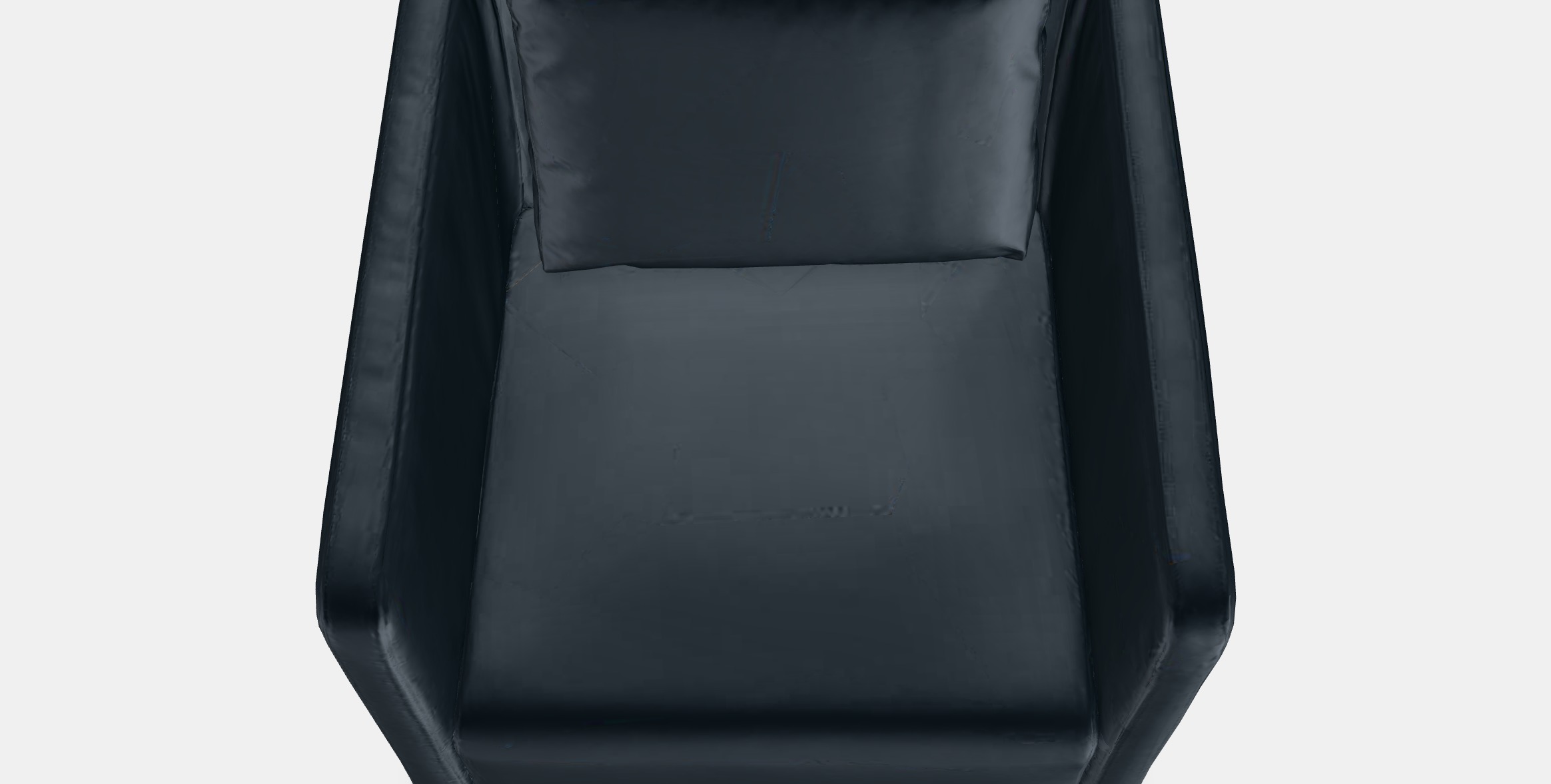 EKERO Armchair 4 Low-poly 3D model_2